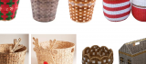 Xmas basket/decors