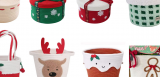 Xmas basket/decors