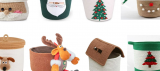 Xmas basket/decors
